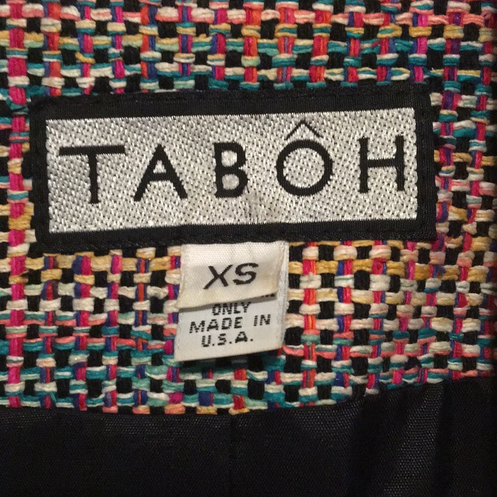 Vintage • Colorful Taboh blazer - Picture 3 of 6